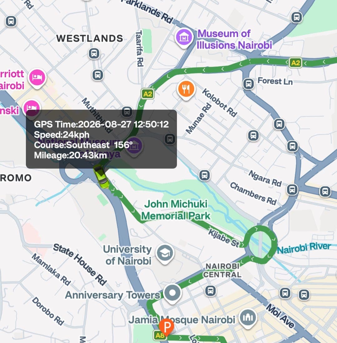 GPS car tracking system